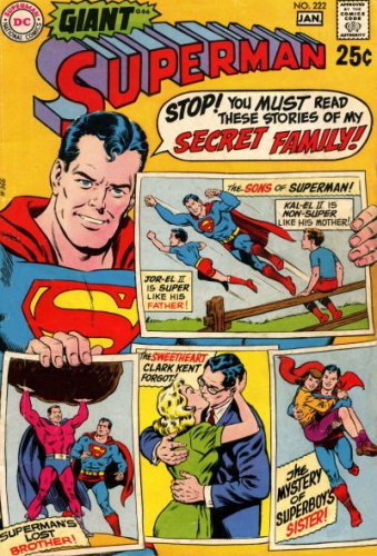 Superman vol 1 # 222