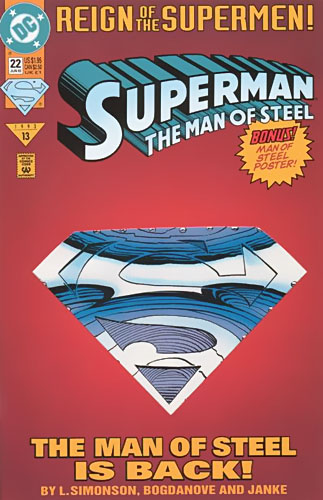 Superman: The Man of Steel # 22