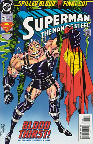 Superman: The Man of Steel # 29