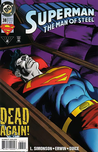 Superman: The Man of Steel # 38