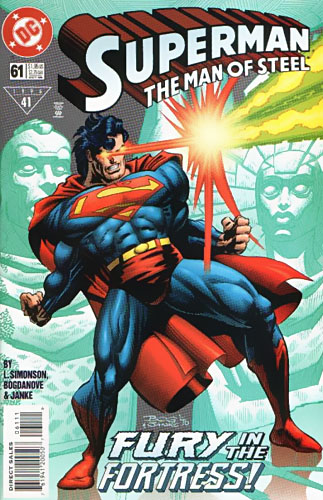 Superman: The Man of Steel # 61