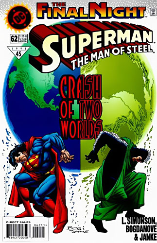 Superman: The Man of Steel # 62