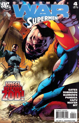 Superman: War of the Supermen # 4