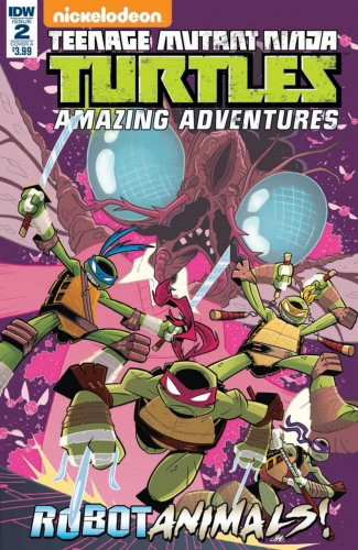 Teenage Mutant Ninja Turtles Amazing Adventures: Robotanimals # 2