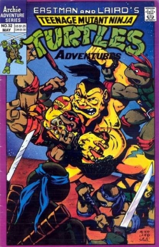 Teenage Mutant Ninja Turtles Adventures (1989 Archie) # 32