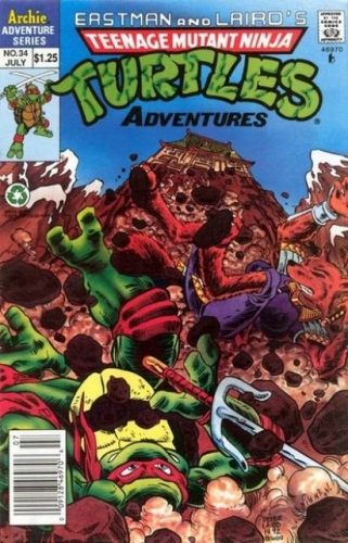 Teenage Mutant Ninja Turtles Adventures (1989 Archie) # 34