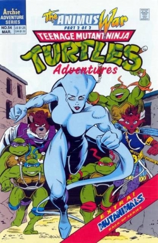 Teenage Mutant Ninja Turtles Adventures (1989 Archie) # 54