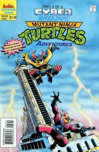 Teenage Mutant Ninja Turtles Adventures (1989 Archie) # 63