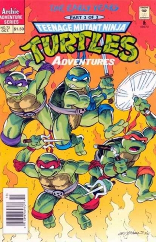Teenage Mutant Ninja Turtles Adventures (1989 Archie) # 72
