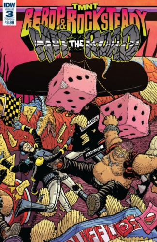 Teenage Mutant Ninja Turtles: Bebop & Rocksteady Hit the Road # 3