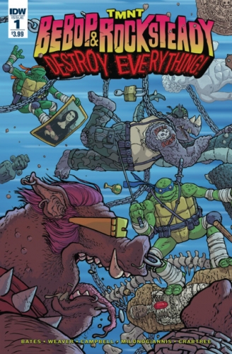 Teenage Mutant Ninja Turtles Bebop & Rocksteady Destroy Everything # 1