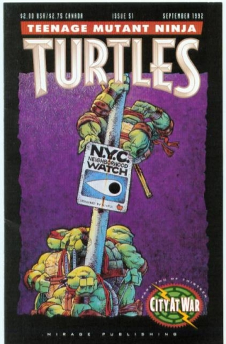 Teenage Mutant Ninja Turtles vol 1 # 51