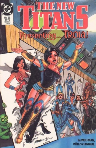 The New Titans # 55