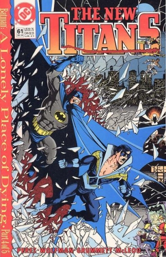 The New Titans # 61