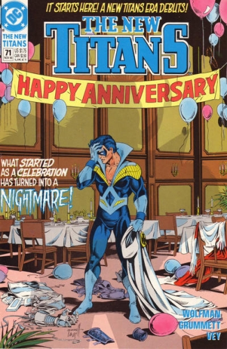 The New Titans # 71