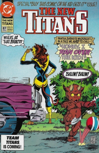 The New Titans Vol 1 # 87