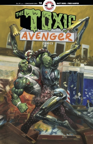 The Toxic Avenger Comics # 10