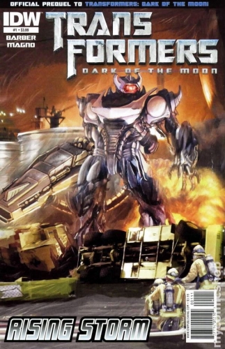 Transformers: Dark of the Moon Movie Prequel: Rising Storm # 1