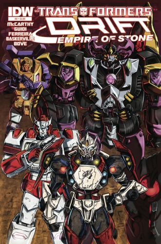 Transformers: Drift - Empire of Stone # 4