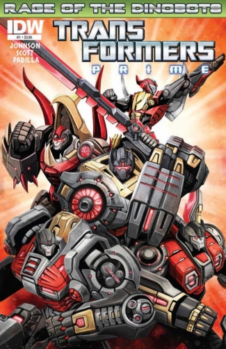 Transformers Prime: Rage of the Dinobots # 1