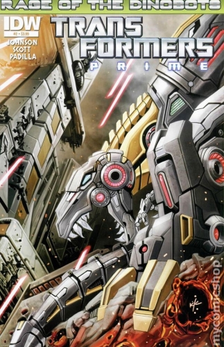 Transformers Prime: Rage of the Dinobots # 2