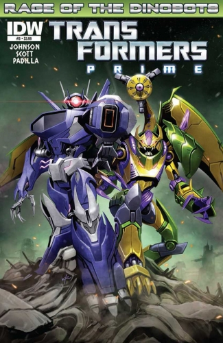 Transformers Prime: Rage of the Dinobots # 3
