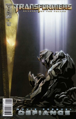 Transformers: Revenge of the Fallen Movie Prequel: Defiance # 1