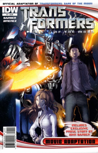 Transformers: Dark of the Moon Movie Adaptation # 1