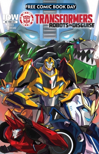 Free Comic Book Day: Transformers Robots in Disguise # 1