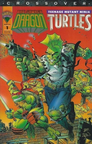 The Savage Dragon / Teenage Mutant Ninja Turtles Crossover # 1