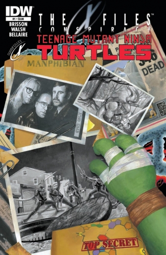 The X-Files / Teenage Mutant Ninja Turtles: Conspiracy # 1